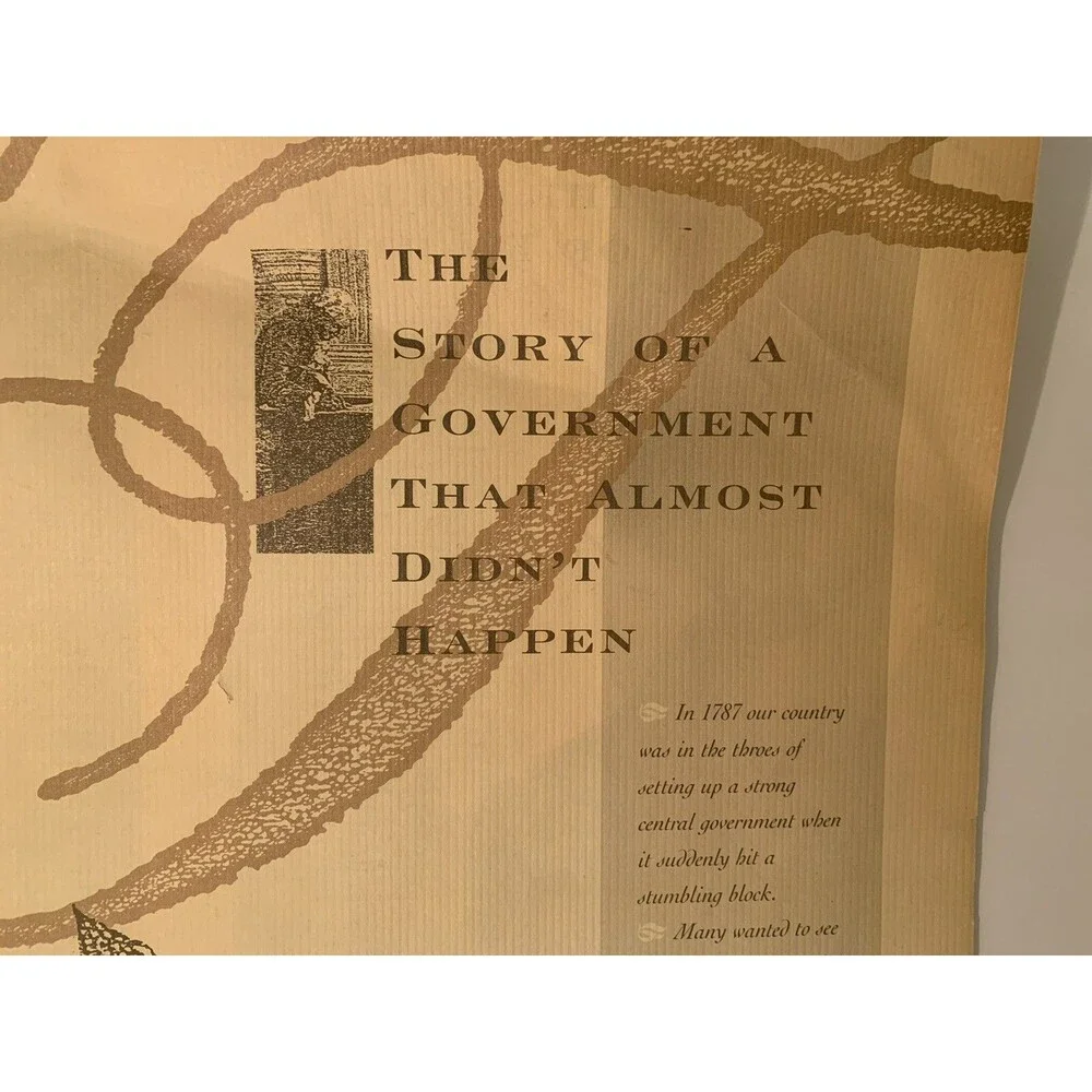 The Story Of The Government That Almost Didnt Happen Vintage Historical Document